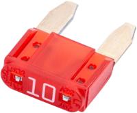 SPAHN "mini" zekering bananenstekker flat lock 10a form f mini