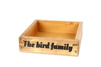 Voederplateau The bird family - Bruin - thumbnail