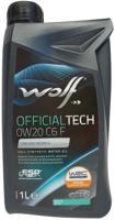 Wolf motorolie "officialtech c6 f" motoroil 0w20 1l off.tech c6 f