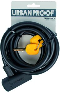 UrbanProof spiraalslot 12mm*150cm zwart