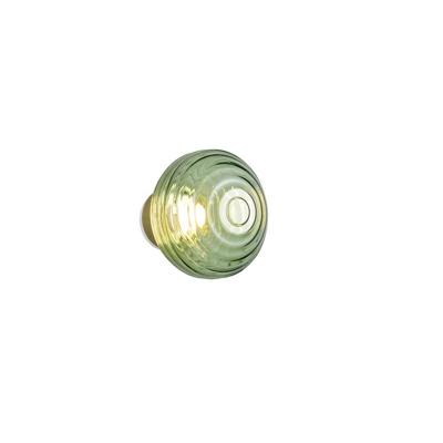 Trio WandlampEarl groen glas oplaadbaar - R27771115