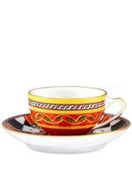 Dolce & Gabbana ensemble tasse et sous-tasse Carretto Siciliano - Jaune