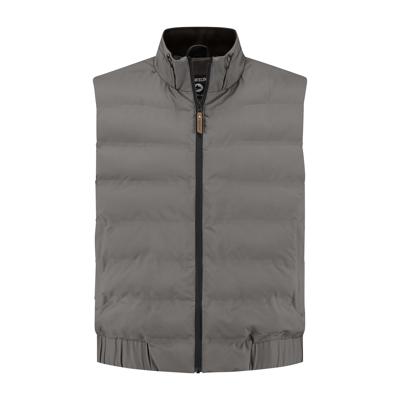 Travelin' Men - Bodywarmer - Dark Grijs - Maat XXL