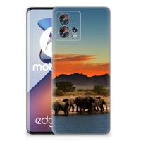 Motorola Edge 30 Fusion | TPU Hoesje | Olifanten