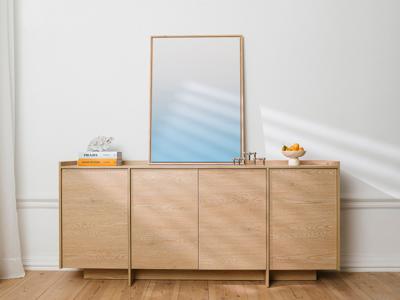 Dressoir JAPONDI 4 deuren cremona eik