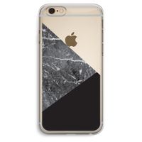 Combinatie marmer: iPhone 6 Plus / 6S Plus Transparant Hoesje