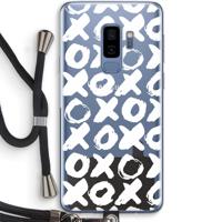 XOXO: Samsung Galaxy S9 Plus Transparant Hoesje met koord - thumbnail