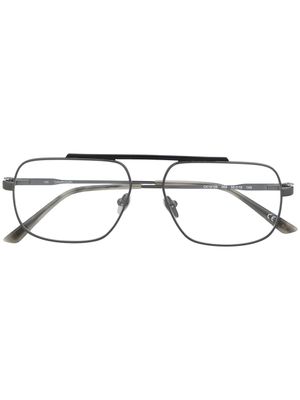 Calvin Klein lunettes de vue à monture rectangulaire - Noir
