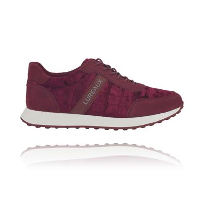 Velvet Red Runner Lureaux - Handgemaakte Nette Schoenen Voor Heren