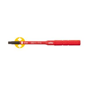 Wiha VDE-Wechselklinge slimVario Torx T8x75mm VDE Binnen-Torx Verwisselbare kling T 8 75 mm Geschikt voor Wiha Torque