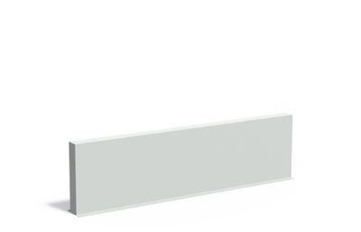 Polyester muur 300x15x80cm.