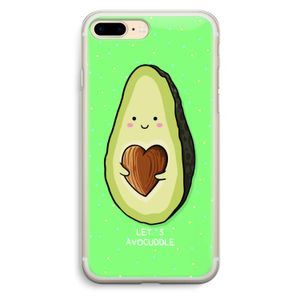 Avocuddle: iPhone 7 Plus Transparant Hoesje