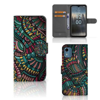 Nokia C12 | Telefoon Hoesje | Aztec
