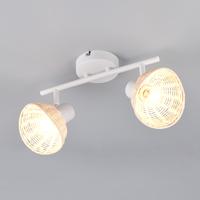 Trio PlafondlampCalvi dubbel wit - R86782031