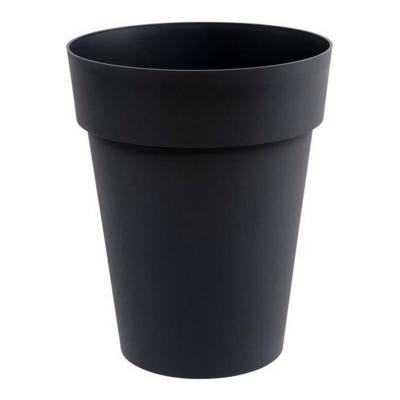 Bloempot EDA Grijs Antraciet Donker grijs Plastic Cirkelvormig Ø 44 x 53 cm 44 x 44 x 53 cm