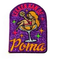 Embleem Poma glitter