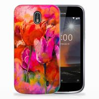 Smartphone hoesje Nokia 1 Tulips