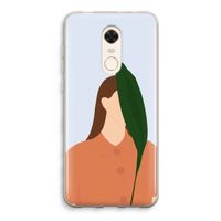 Leaf: Xiaomi Redmi 5 Transparant Hoesje Leaf: Xiaomi Redmi 5 Transparant Hoesje