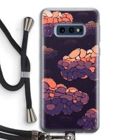 Patroon Wolken: Samsung Galaxy S10e Transparant Hoesje met koord