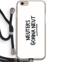 Neuters: iPhone 6 / 6S Transparant Hoesje met koord Neuters: iPhone 6 / 6S Transparant Hoesje met koord