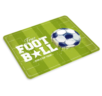 Muismat voetbal tekst en bal