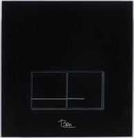 Ben Pro Flush Shine bedieningspaneel glas zwart voor Ben BPF en BPSF - thumbnail