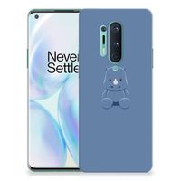 OnePlus 8 Pro Telefoonhoesje met Naam Baby Rhino