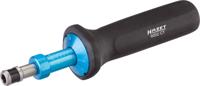 HAZET Draaimoment-schroevendraaier 6002CT - Draaimomentbereik min-max: 0.1 - 1.2 Nm - Nauwkeurigheid: 5% - 1/4 inch (6,3 mm) zeskant hol - Lengte: 170