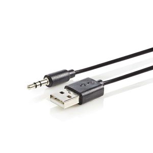 Nedis CSPR20020BK 2.0-stereo luidsprekersysteem voor PC 3.5 mm