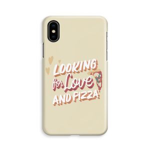 Pizza is the answer: iPhone Xs Volledig Geprint Hoesje