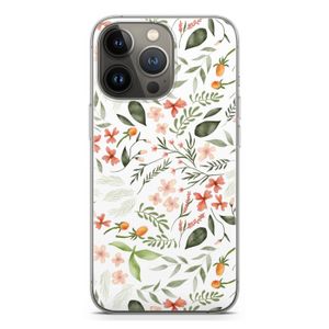 Sweet little flowers: iPhone 13 Pro Transparant Hoesje