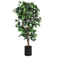 180cm Hoge Kunstmatige Boom Decoratie in Potplanten 1008 Bladeren en Natuurlijke Boomstam Perfecte Faux Plant voor de Decoratie