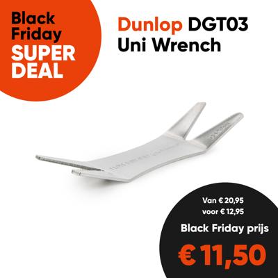 Dunlop DGT03 Uni Wrench - Universele Moersleutel - No Blister Dunlop DGT03 Uni Wrench - Universele Moersleutel - No Blister