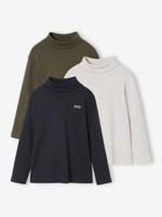 Set van 3 ondershirts. kaki