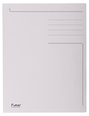 Exacompta dossiermap Foldyne ft 24 x 35 cm (voor ft folio), lichtgrijs, pak van 50 stuks