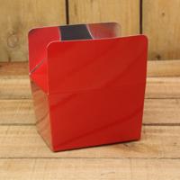 Bonbon doosjes - Chocolade doosje - Warm rood - Tekst - 1 stuks