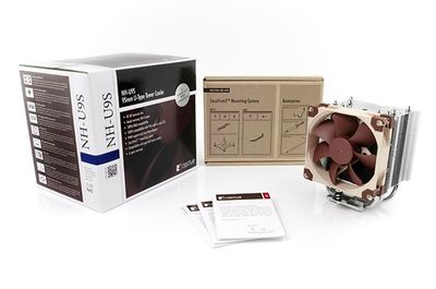 Noctua NH-U9S koelsysteem voor computers Processor Koeler 9,2 cm Bruin, Metallic