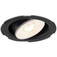 SLV 1007090 UNIVERSAL DOWNLIGHT LED-inbouwlamp LED 8 W Zwart - thumbnail