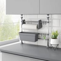 Aanrechtorganiser verstelbaar aluminium Aanrechtorganiser verstelbaar aluminium