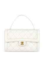 CHANEL Pre-Owned sac à main Wild Stich Classic Flap (2005) - Blanc