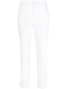 Brunello Cucinelli pantalon en coton à coupe courte - Blanc