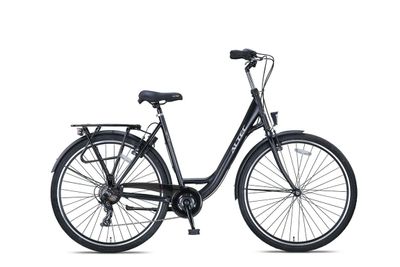 Altec Metro Damesfiets 28 inch 55cm Mat Zwart
