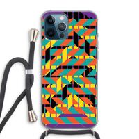 Skew Bee 2: iPhone 12 Pro Max Transparant Hoesje met koord