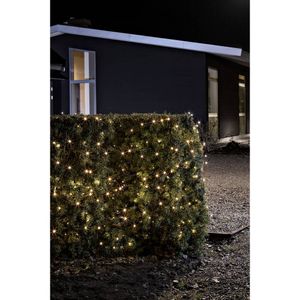 Konstsmide 3730-800 Lichtkettingsysteem Binnen/buiten werkt op batterijen Aantal lampen 240 LED Barnsteen Verlichte lengte: 2.39 m