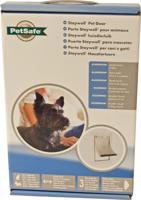 PetSafe aluminium deur nr. 600 S wit/transparant - Gebr de boon