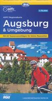 Fietskaart ADFC Regionalkarte Augsburg und Umgebung | BVA BikeMedia