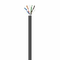 Stevige UTP-netwerkkabel Cat6 Aisens AWG24 Zwart 305 m