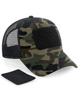 Beechfield CB641 Removable Patch Snapback Trucker - Jungle Camo - One Size - thumbnail