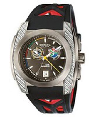 Horlogeband Breil BW0483 Silicoon Zwart 20mm