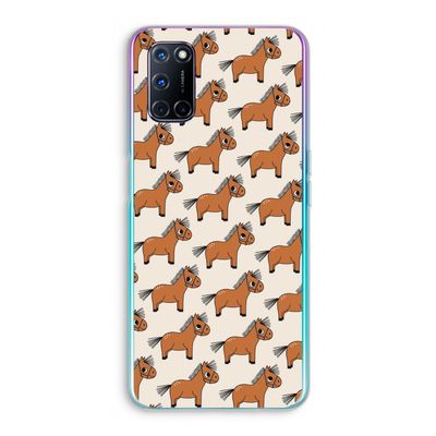 Pony: Oppo A52 Transparant Hoesje